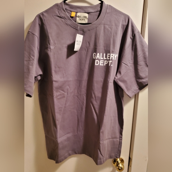 Gallery dept Hollywood CA Charcoal Grey t shirt mens large - Picture 2 of 10